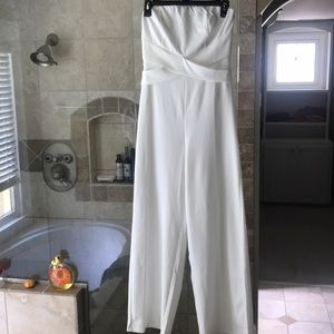 White jumpsuit